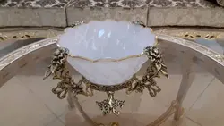 کد5-150  ظروف پذیرایی زیبای 4 تیکه برنزی