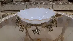 کد5-150  ظروف پذیرایی زیبای 4 تیکه برنزی