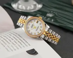 کد 3033  ساعت Rolex Datejust اصلی برای خانم ها