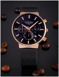 کد 3056  ساعت Longbo Always Ontime  New Design - لانگبو