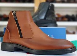 کد 1- 753 کفش مردانه بوت مجلسی-رویه تمام چرم طبیعی گاوی اصل