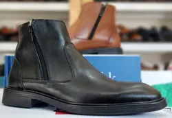 کد 1- 753 کفش مردانه بوت مجلسی-رویه تمام چرم طبیعی گاوی اصل