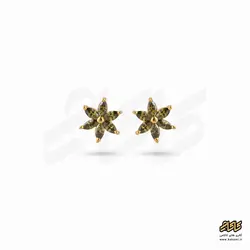 گوشواره گل زیتونی