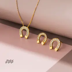 گوشواره طلا نعل اسب کاکامی