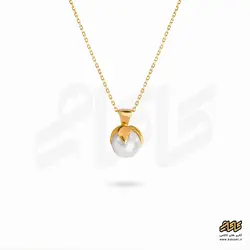 پلاک مروارید طرح گل