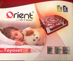 بخاری کرسی برقی هالوژنی ارشیا مدل اورینت Orient