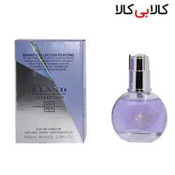 عطرجیبی زنانه برند کالکشن کد 201 NO حجم 25 میلی لیتر