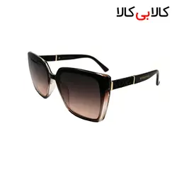 عینک آفتابی زنانه بوتگا ونتا bottega veneta مدل bv2823 بدنه قهوه ای