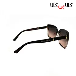 عینک آفتابی زنانه بوتگا ونتا bottega veneta مدل bv2823 بدنه قهوه ای