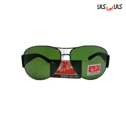 عینک آفتابی مردانه ری بن مدل RB3358 عدسی سبز