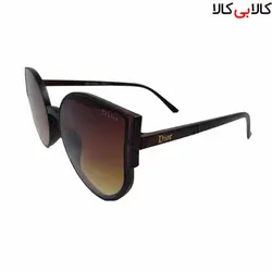 عینک آفتابی زنانه دیور مدل bo at 89039 قهوه ای