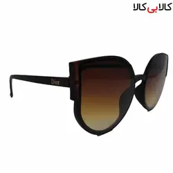 عینک آفتابی زنانه دیور مدل bo at 89039 قهوه ای