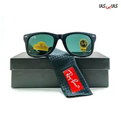 عینک آفتابی مردانه و زنانه ری بن مدل 2140 L مشکی مات