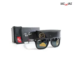 عینک آفتابی مردانه و زنانه ری بن مدل 2140 L مشکی مات