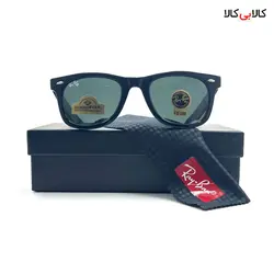 عینک آفتابی مردانه و زنانه ری بن مدل 2140 M مشکی مات