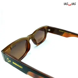 عینک آفتابی مردانه و زنانه موسکات مدل 96024 هایلایت قهوه‌ای