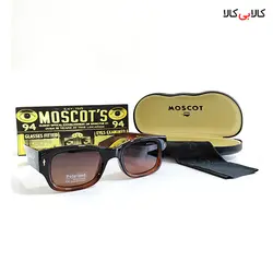 عینک آفتابی مردانه و زنانه موسکات مدل 96024 هایلایت قهوه‌ای