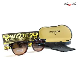 عینک آفتابی مردانه و زنانه موسکات مدل 96018 هایلایت مشکی قهوه‌ای