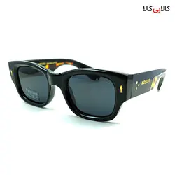 عینک آفتابی مردانه و زنانه موسکات مدل 96024 مشکی دسته پلنگی