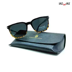 عینک آفتابی مردانه و زنانه دیوید بکهام مدل P7003 هایلایت مشکی پلنگی