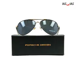 عینک آفتابی مردانه و زنانه پورشه دیزاین مدل P8276 مشکی طلایی