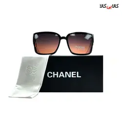 عینک آفتابی زنانه شنل مدل P2293 مشکی دسته طوسی