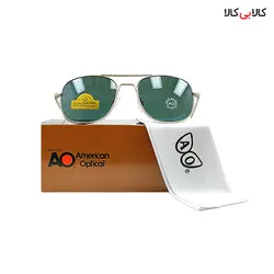 عینک آفتابی مردانه و زنانه امریکن اوپتیکال مدل AO58 نقره‌ای