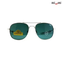 عینک آفتابی مردانه و زنانه امریکن اوپتیکال مدل AO58 نقره‌ای