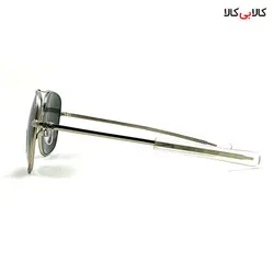 عینک آفتابی مردانه و زنانه امریکن اوپتیکال مدل AO58 نقره‌ای