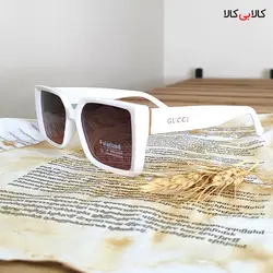 عینک آفتابی زنانه گوچی مدل P8965 سفید