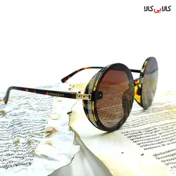 عینک آفتابی زنانه باربری مدل P2032 قهوه‌ای پلنگی