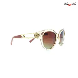 عینک آفتابی زنانه ورساچه مدل P4389 قهوه‌ای روشن