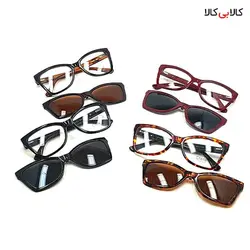 قیمت و خرید عینک طبی آفتابی مگنتی کاور دار زنانه کلوت مدل CL03143