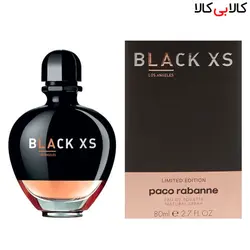 ادوتویلت پاکو رابان بلک ایکس اس لس آنجلس Paco Rabanne Black XS Los Angeles زنانه 80 میلی لیتر