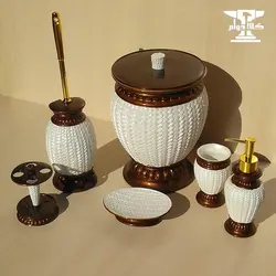 6 پارچه مدل حصیری | جنس رزین پلی استر