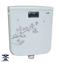 فلاش تانک شکوفه ایمن آب مدل کاسپین | jet slim