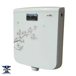 فلاش تانک شکوفه ایمن آب مدل کاسپین | jet slim