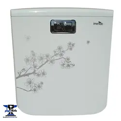 فلاش تانک شکوفه ایمن آب مدل کاسپین | jet slim