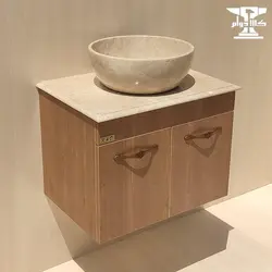 کابینت روشویی سنگی مدل مارس | عرض 60