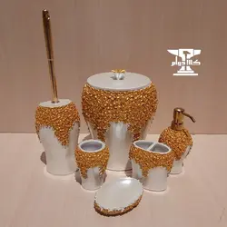 ست سرویس بهداشتی ونوس | 6 پارچه و از جنس رزین