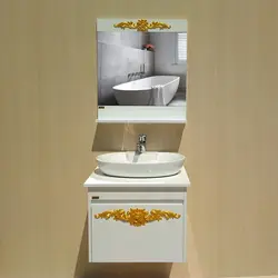 فول ست آناندا سفید و طلایی با عرض 60