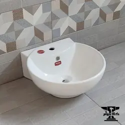 روشویی روکار خارجی کد 8155 | طول 46 سانتیمتر