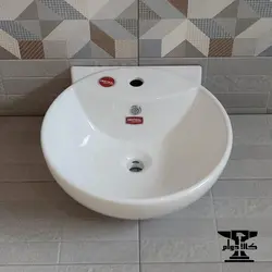 روشویی روکار خارجی کد 8155 | طول 46 سانتیمتر