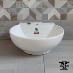 روشویی روکار خارجی کد 8155 | طول 46 سانتیمتر