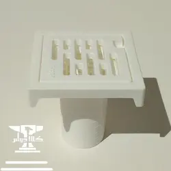 کفشوی 10 در 10 پلاستیکی پایه بلند شرکت آبا