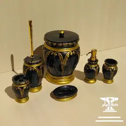 ست سرویس بهداشتی سرخس | رزینی و 6 پارچه