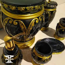 ست سرویس بهداشتی سرخس | رزینی و 6 پارچه