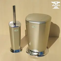 سطل و برس بژ ایمن آب مدل ونیز