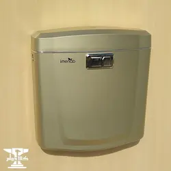 فلاش تانک بژ ایمن آب | 9 لیتری . کششی و فشاری