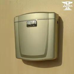 فلاش تانک بژ ایمن آب | 9 لیتری . کششی و فشاری